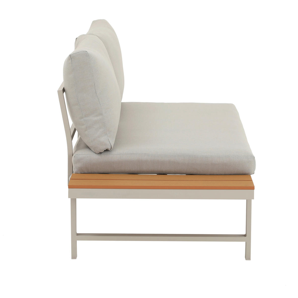 POCOline Gartensitzgruppe Onno hellgrau Stahl Onno - hellgrau - POCOline