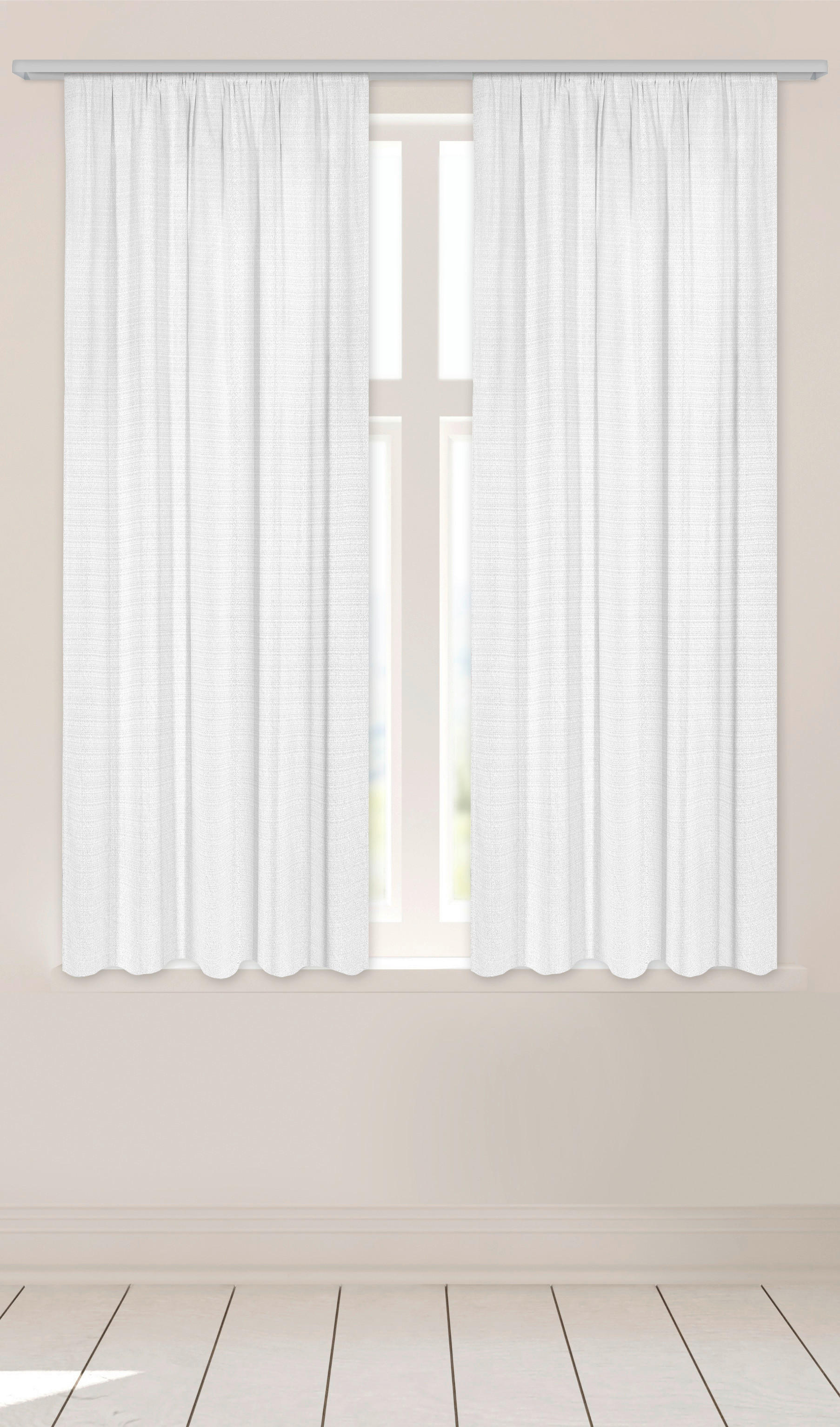 Dekovorhang Leo champagner B/L: ca. 135x170 cm Leo - champagner (135,00/170,00cm)