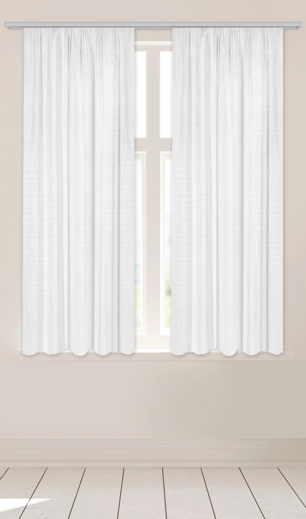 Dekovorhang Leo champagner B/L: ca. 135x170 cm Leo - champagner (135,00/170,00cm)
