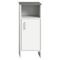 Schrank LOS ANGELES weiß B/H/T: ca. 33x80x31 cm LOS ANGELES - weiß (33,00/80,00/31,00cm) - xonox.home
