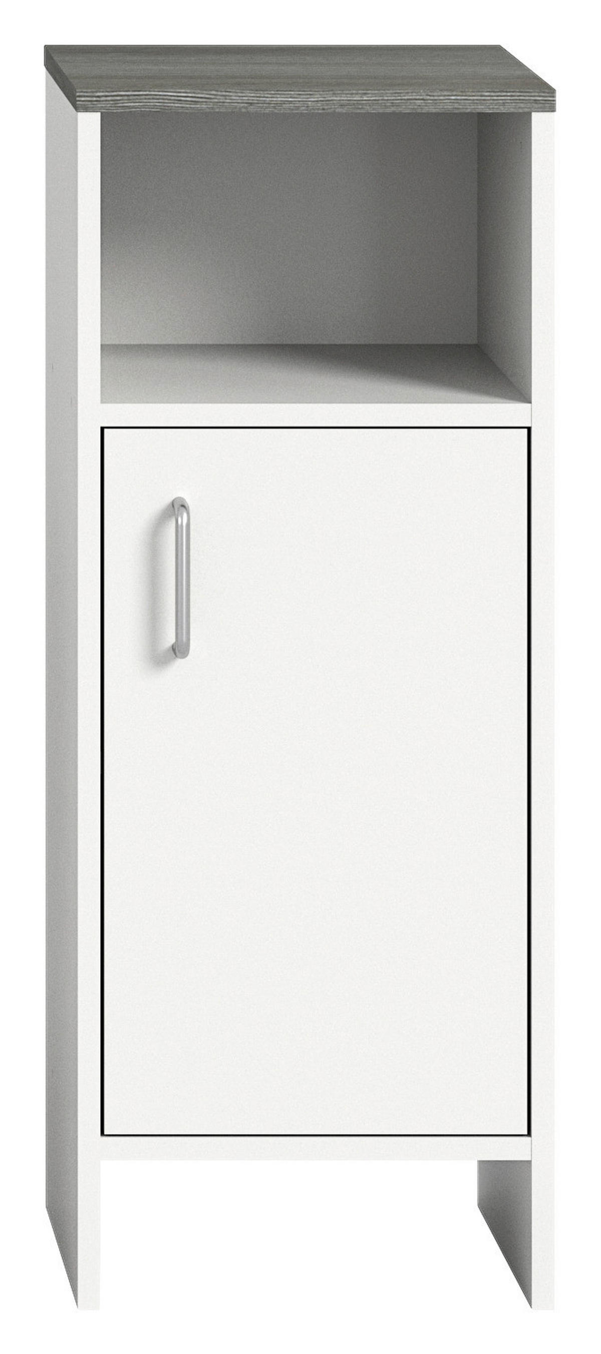 Schrank LOS ANGELES weiß B/H/T: ca. 33x80x31 cm LOS ANGELES - weiß (33,00/80,00/31,00cm) - xonox.home