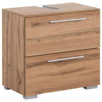 Waschbeckenunterschrank Carlos Eiche Landhaus Nachbildung B/H/T: ca. 60,2x59,1x35 cm Carlos - Eiche (60,20/59,10/35,00cm) - Möbelpartner