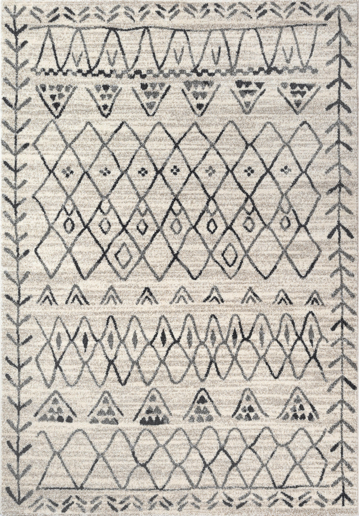 Sanat Teppich creme B/L: ca. 150x80 cm Teppich_Boho_8200_80x150 - creme (150,00/80,00cm) - Sanat