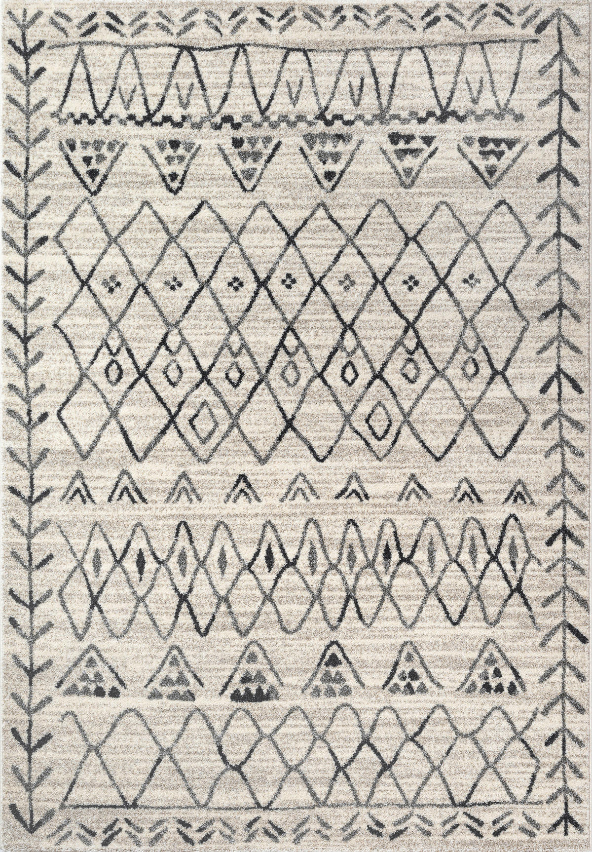 Sanat Teppich creme B/L: ca. 200x80 cm Teppich_Boho_8200_80x200 - creme (200,00/80,00cm) - Sanat