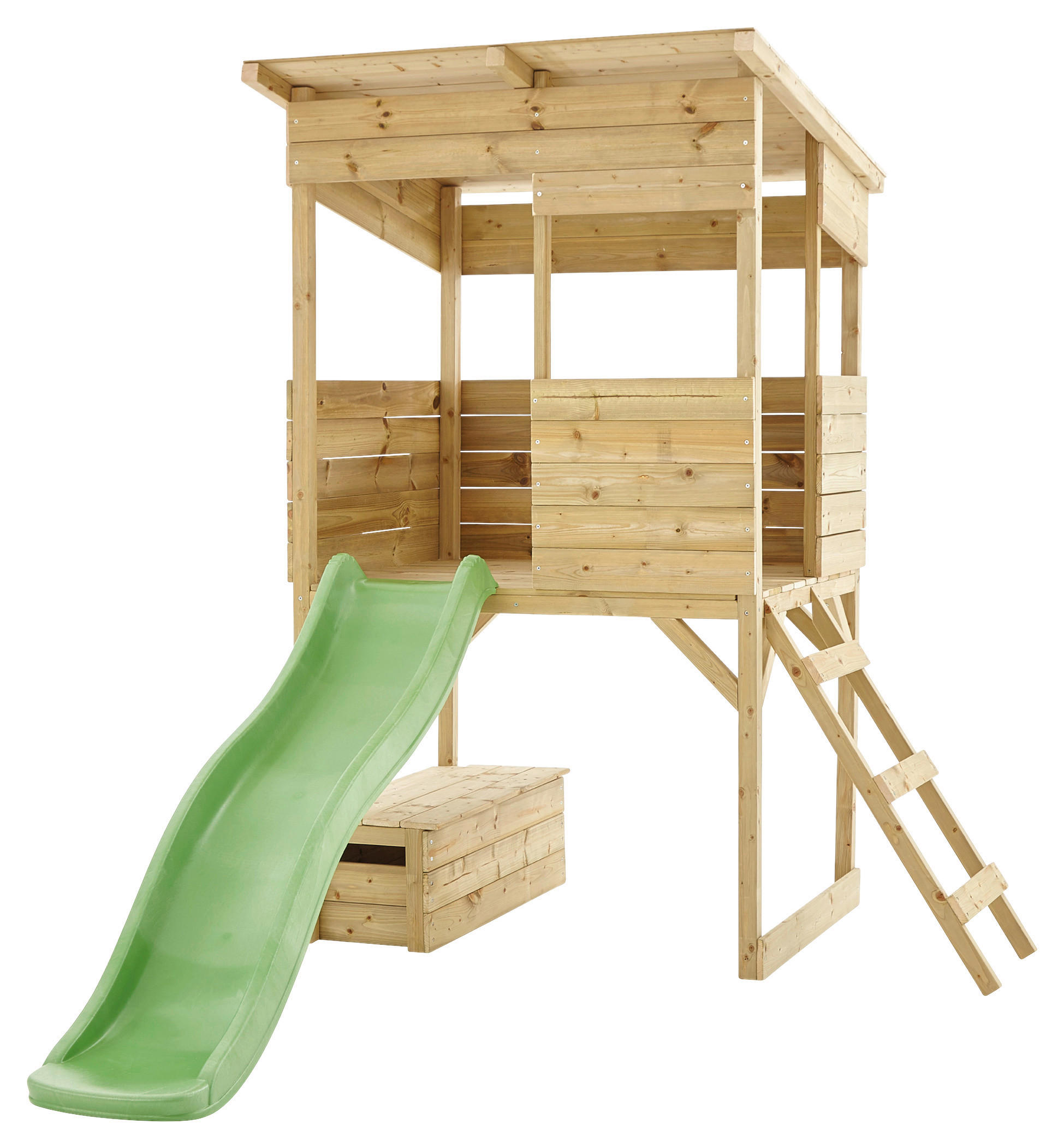 Westmann Spielhaus Wildnis natur B/H/L: ca. 126x205x114 cm Wildnis - natur (114,00/126,00/205,00cm) - Westmann