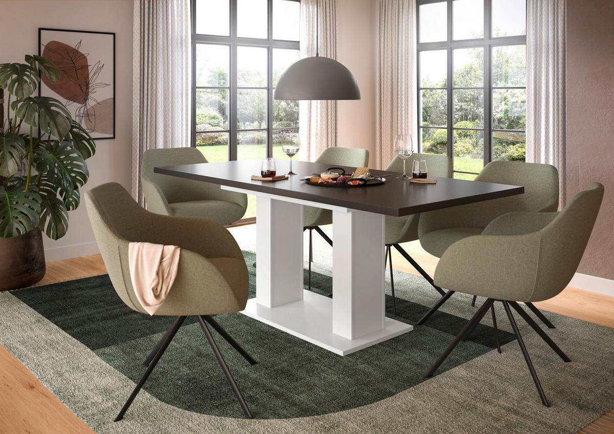 Esstisch MOTION grau B/H/T: ca. 150x76x90 cm MOTION - grau (150,00/76,00/90,00cm) - xonox.home