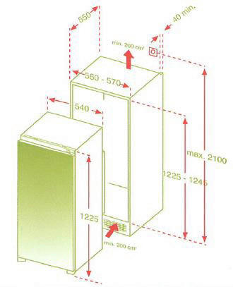 Respekta Küchenblock Premium weiß matt B/H/T: ca. 280x211x60 cm