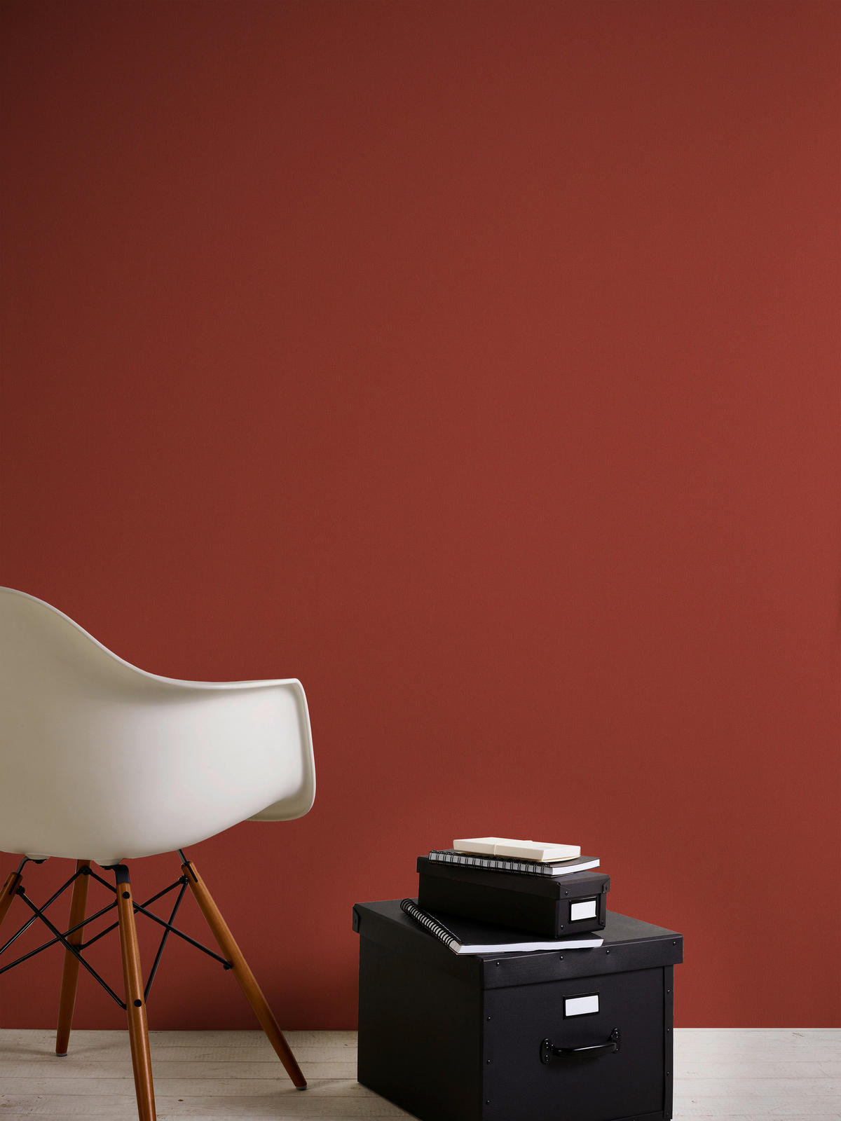 Livingwalls Vliestapete Best of Vlies Uni rot B/L: ca. 53x1005 cm Best of Vlies - rot (53,00/1005,00cm) - Livingwalls