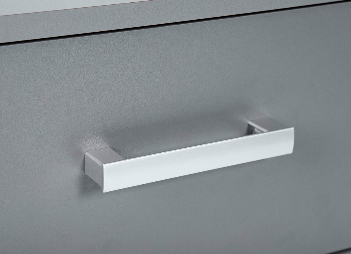 Kommode Elenzio Grafitgrau Optik B/H/T: ca. 121,8x50,8x40 cm Elenzio - (121,80/50,80/40,00cm) - Inter Link