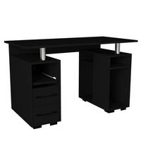 Schreibtisch Bello schwarz B/H/T: ca. 120x74x60 cm Bello - schwarz (120,00/74,00/60,00cm) - moebel17
