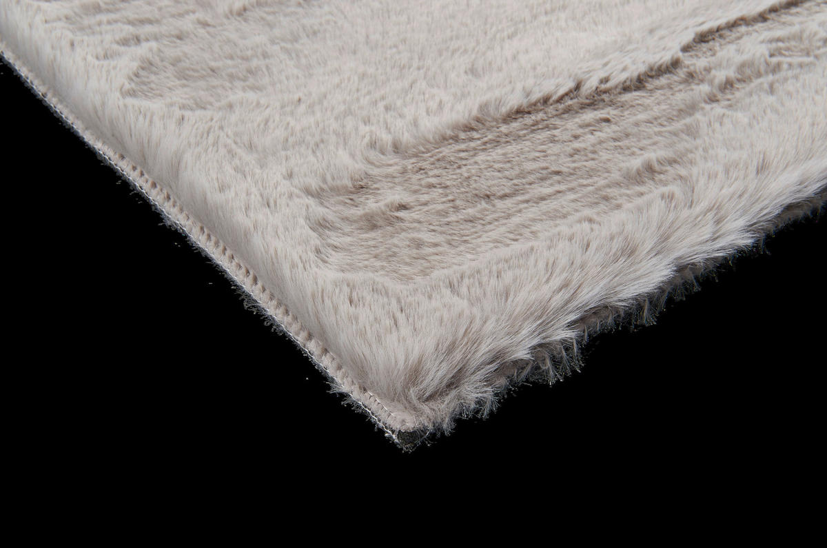 Fellimitat Moyo taupe B/L: ca. 120x160 cm Moyo - taupe (120,00/160,00cm)