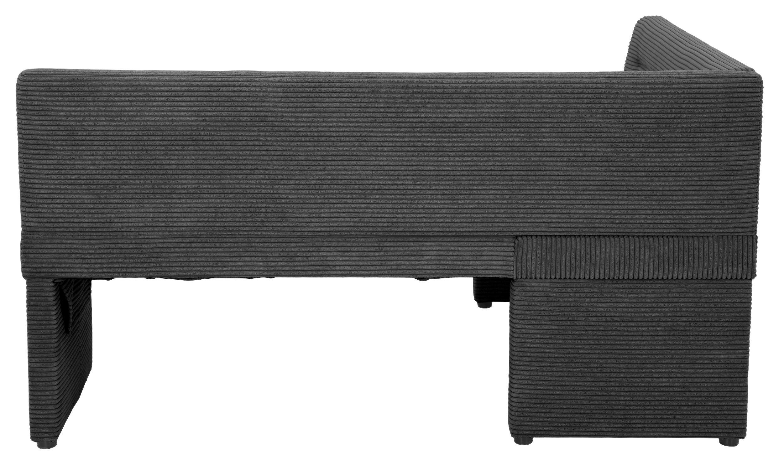 Eckbank Fabia anthrazit B/H/T/L: ca. 128x86x42x168 cm Fabia - anthrazit (168,00/128,00/86,00cm)
