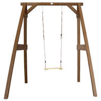 AXI Einzelschaukel braun B/H/T: ca. 181x207x160 cm Einzelschaukel Braun - braun/creme (181,00/207,00/160,00cm) - AXI