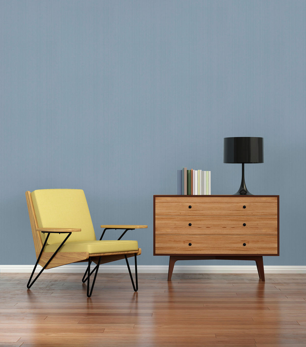 A.S.Création Vliestapete blau B/H/D: ca. 53x1005x8,7 cm Vliestapete - blau (8,70/1005,00cm) - A.S.Creation