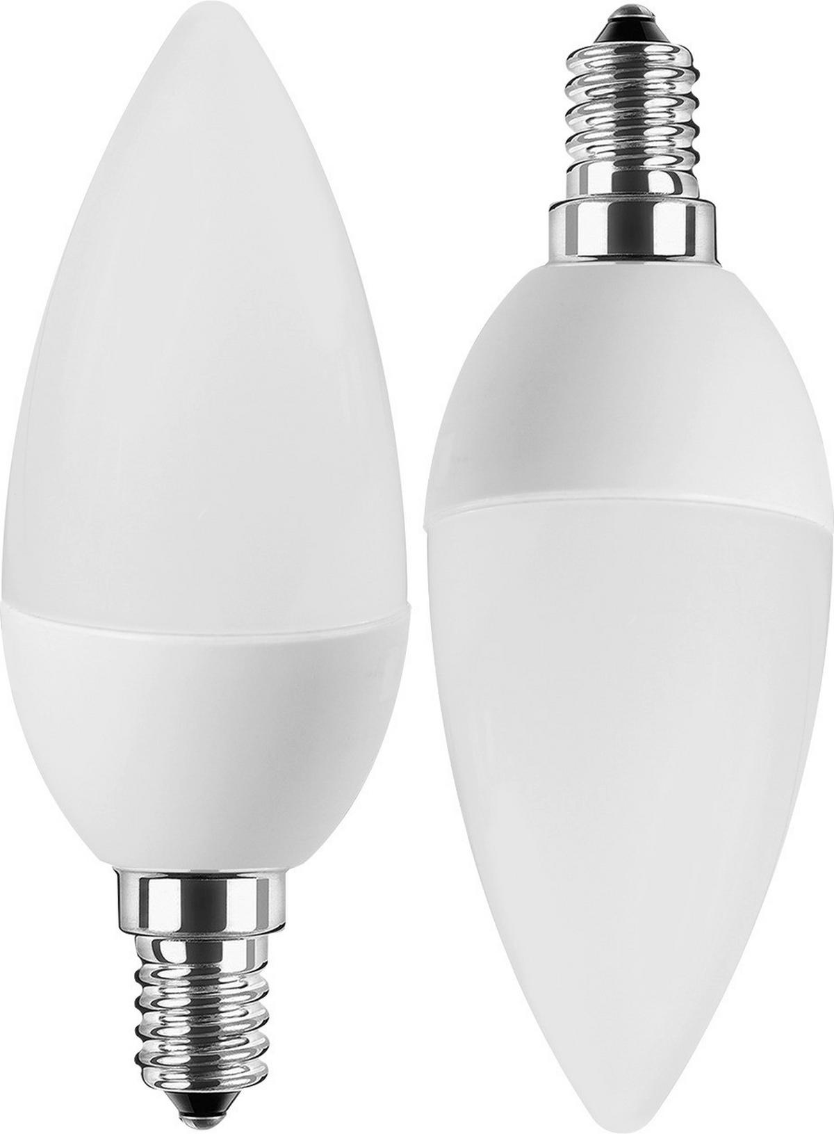 Leuchtmittel 47989 LED-Kerzenlampe_2erPack E14