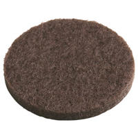 Meister Filzgleiter braun D: ca. 3,5 cm 4 tlg. Filzgleiter_4erPack 35mm - braun (3,50cm) - Meister