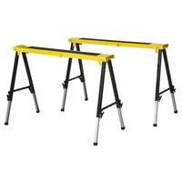 DURHAND Werkbank gelb Edelstahl B/H/L: ca. 49x100x90 cm Werkbank - gelb/schwarz (90,00/49,00/100,00cm) - DURHAND