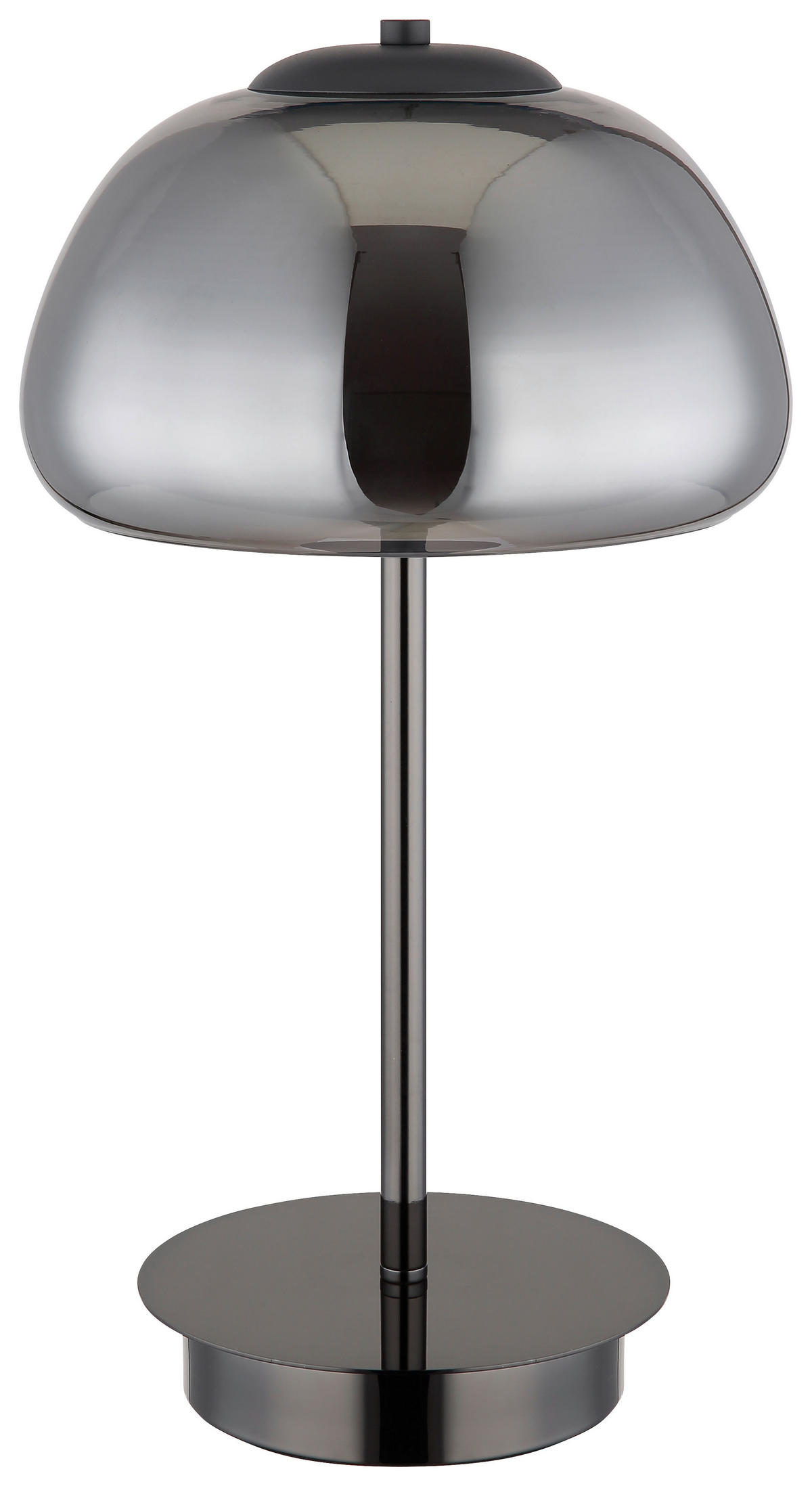 GLOBO Tischleuchte Tischleuchte-Avila - schwarz/Chrom (40,00/30,00/23,50cm) - GLOBO