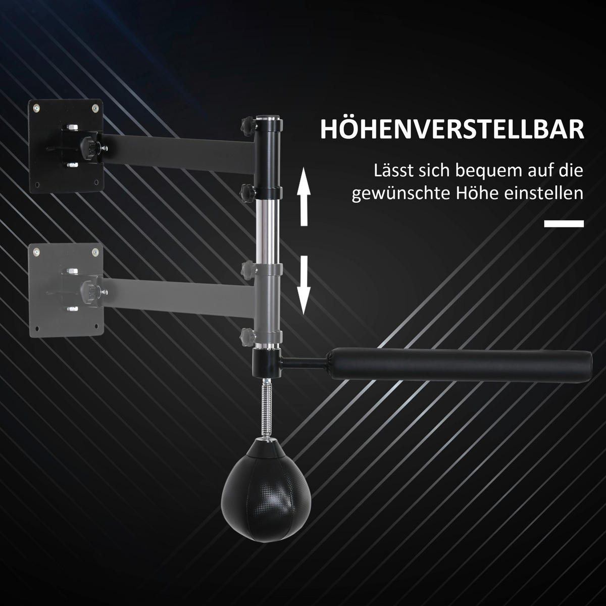 HOMCOM Fitness-Zubehör schwarz Edelstahl B/H/L: ca. 72x79x20 cm Reflexbarren-Trainer - schwarz (20,00/72,00/79,00cm) - HOMCOM