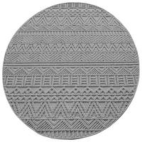 Ayyildiz Kurzflorteppich HELIX silber B/H/L: ca. 120x0,7x120 cm HELIX - silber (120,00/120,00/0,70cm) - Ayyildiz