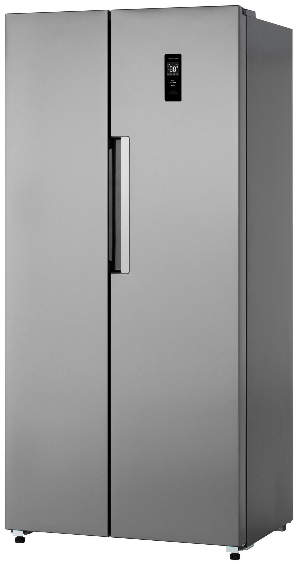 POCOline Side-by-Side SBS 179-444 ESID silber B/H/T: ca. 83x179x61 cm Side-by-Side SBS 179-444 ESID - silber (83,00/179,00/61,00cm) - POCOline