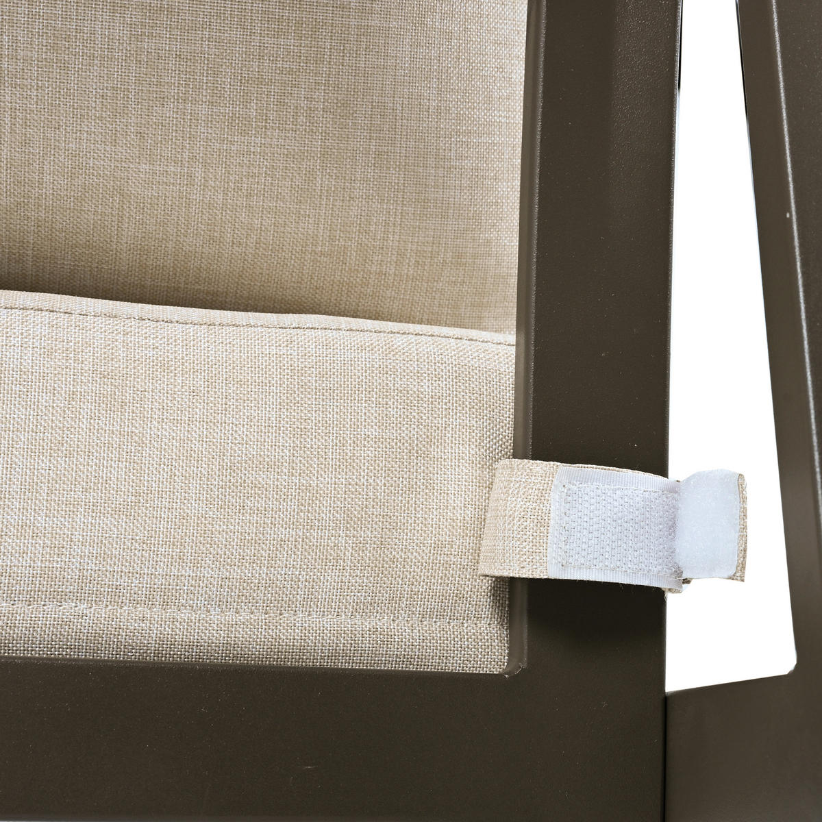 POCOline Gartensitzgruppe Grasse taupe Stahl Grasse - beige/taupe - POCOline