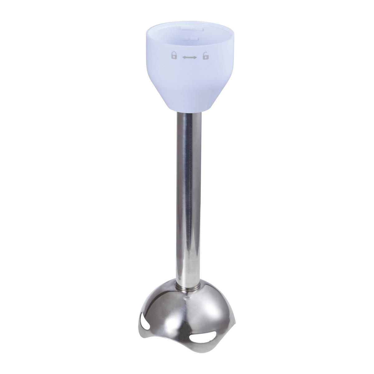 BERGNER Stabmixer weiß Edelstahl B/H/L: ca. 14x24,5x24 cm NATURALLY - weiß (24,00/14,00/24,50cm) - BERGNER