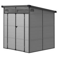 Outsunny Gerätehaus hellgrau B/H/L: ca. 191x215x190 cm Gerätehaus - hellgrau (190,00/191,00/215,00cm) - Outsunny