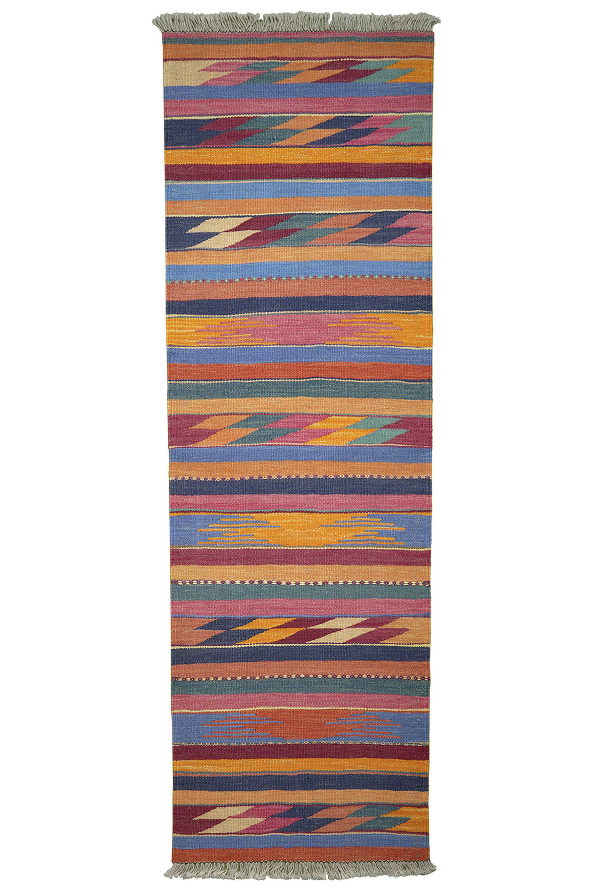 Teppich multicolor B/L: ca. 62x191 cm Teppich Kelim Gashgai - multicolor (62,00/191,00cm)