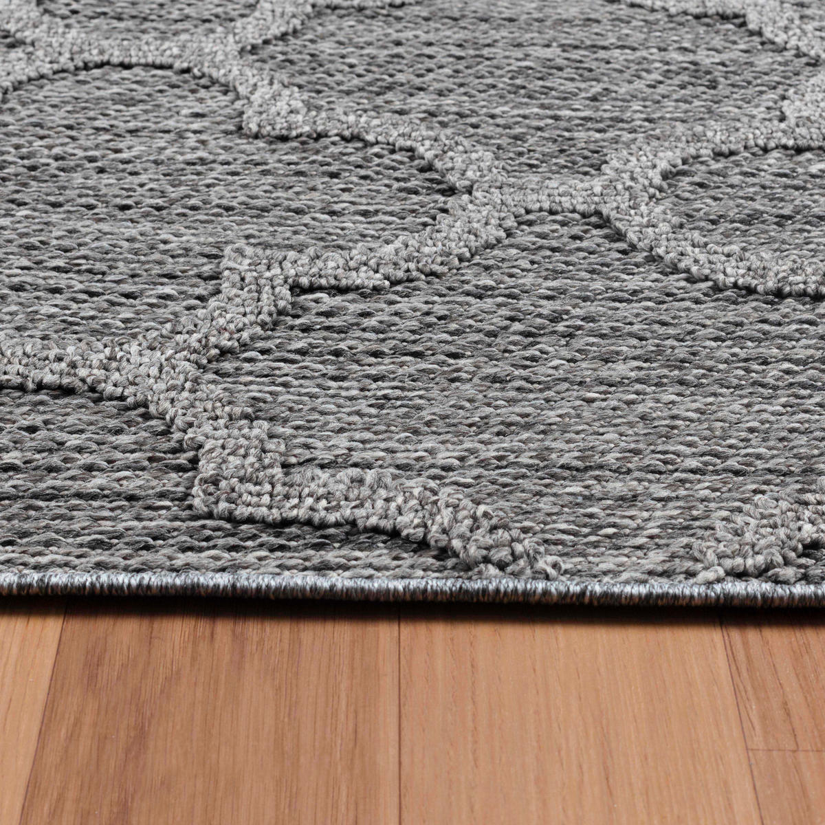 Ayyildiz Teppich PATARA grau B/L: ca. 240x340 cm PATARA - grau (240,00/340,00cm) - Ayyildiz