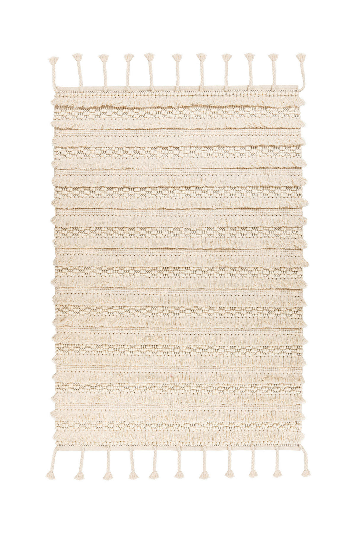 360Living Teppich Bohist natur B/L: ca. 200x290 cm Bohist - natur (200,00/290,00cm) - 360Living