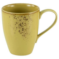 CreaTable Kaffeebecher NATURE COLLECTION curry Steinzeug NATURE COLLECTION - curry - CreaTable