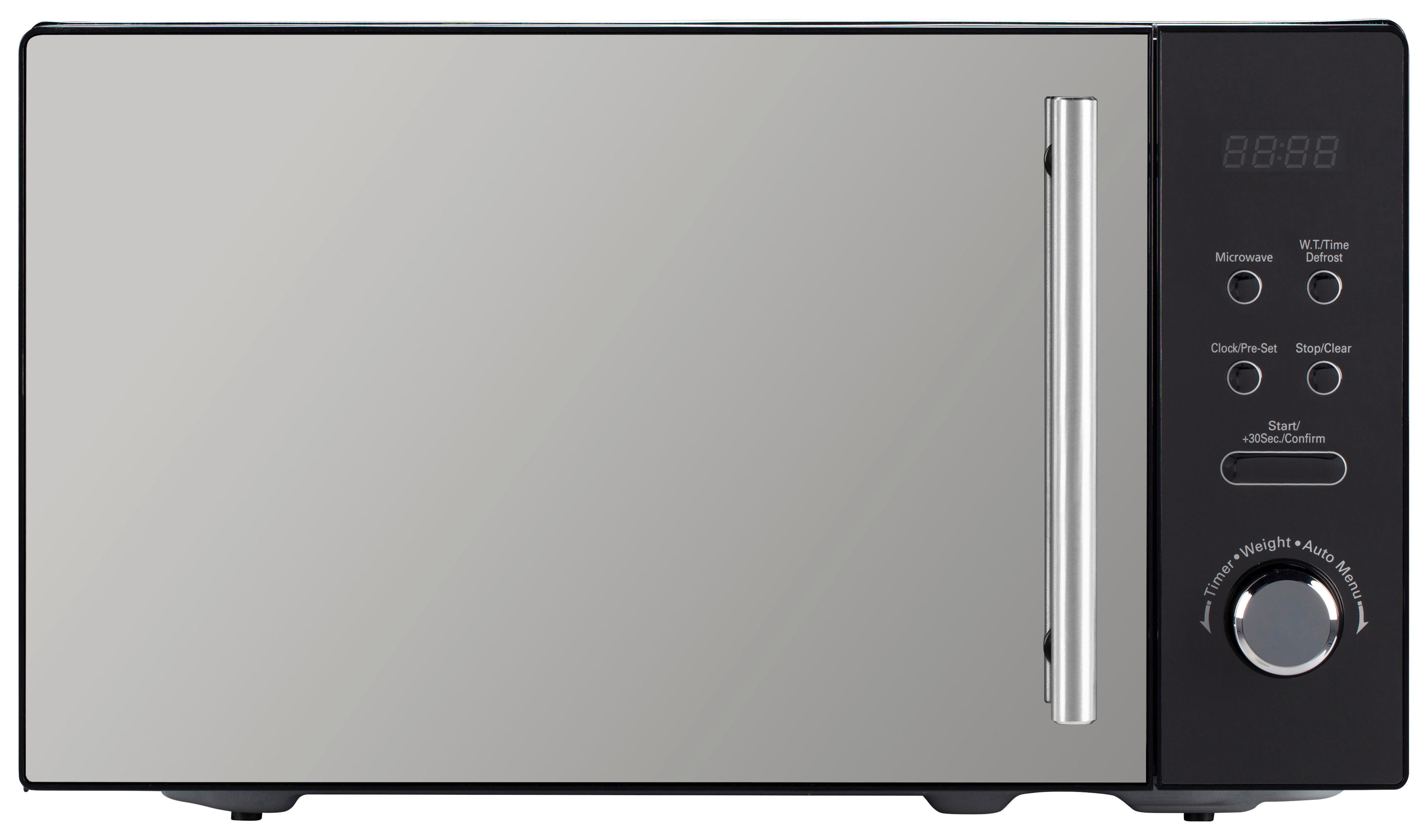 POCOline Mikrowelle AM720C3D-PM schwarz Metall B/H/T: ca. 44x26x35 cm ca. 20 l Mikrowelle_Bangkok - schwarz/Chrom (44,00/26,00/35,00cm) - POCOline