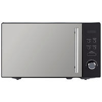 POCOline Mikrowelle AM720C3D-PM schwarz Metall B/H/T: ca. 44x26x35 cm ca. 20 l Mikrowelle_Bangkok - schwarz/Chrom (44,00/26,00/35,00cm) - POCOline