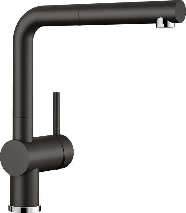BLANCO Armatur Linus-S HD,526148 schwarz Silgranit B/H/T: ca. 9,9x28,4x21,9 cm Linus-S HD,526148 - schwarz (9,90/28,40/21,90cm) - BLANCO
