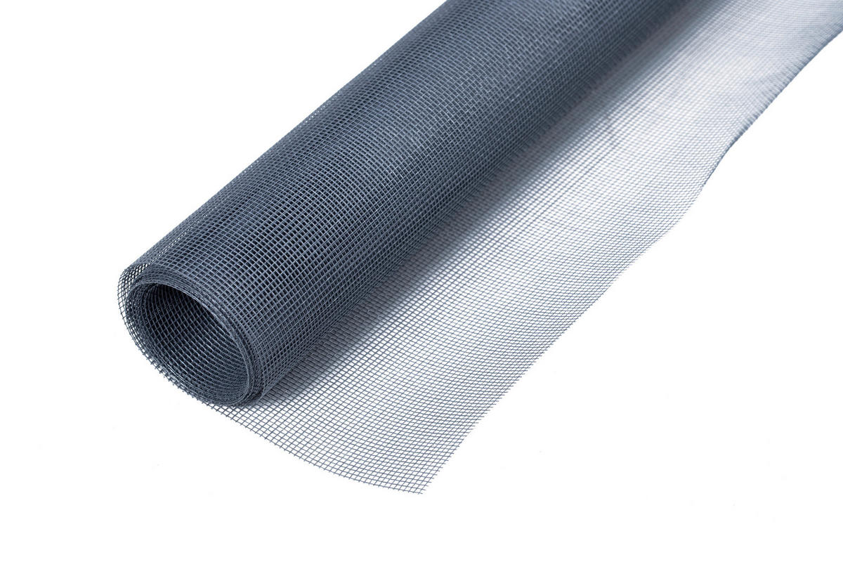 Fliegengitter anthrazit B/L: ca. 130x150 cm Fliegengitter-Spannrahmen - anthrazit (130,00/150,00cm)