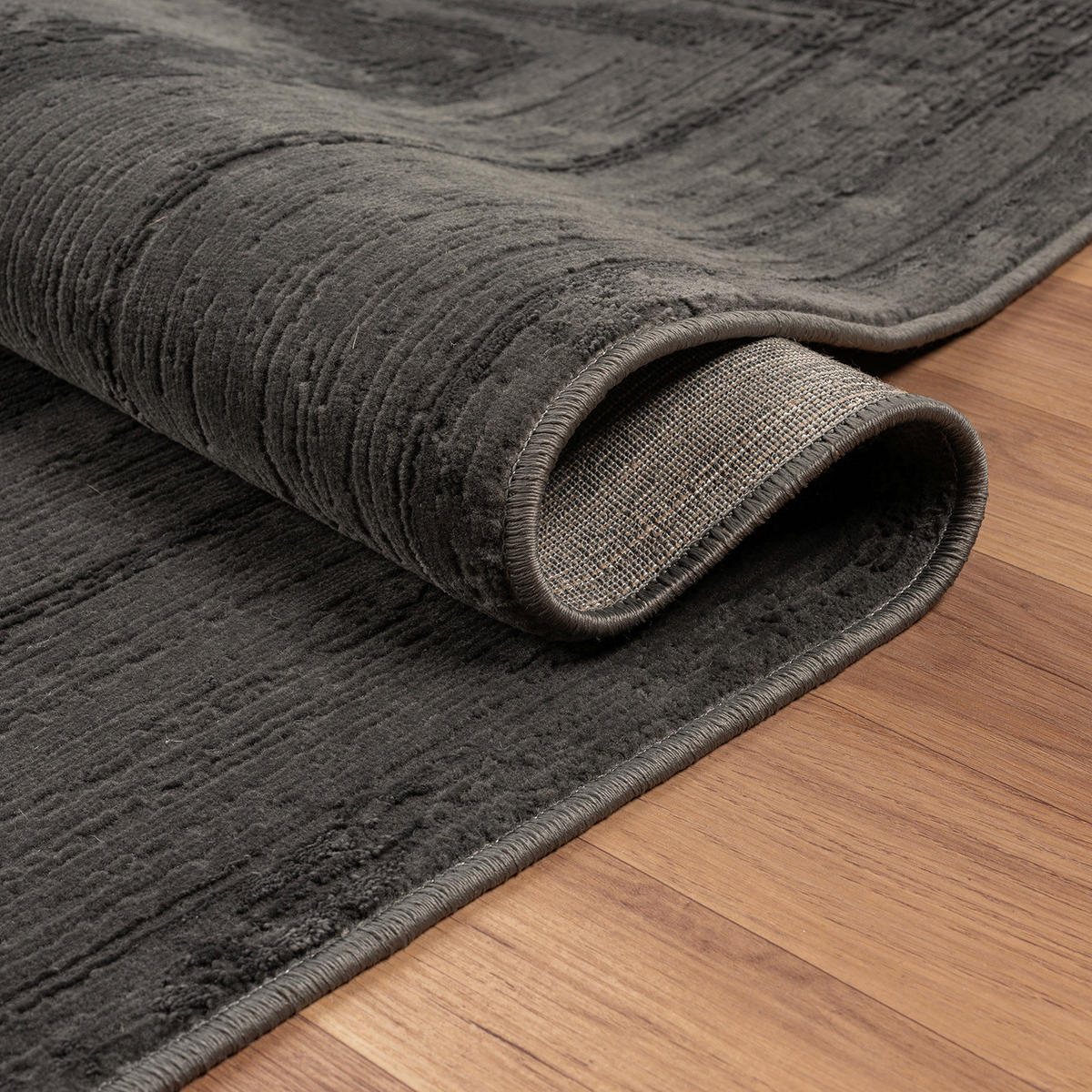 Webteppich Costa anthrazit B/L: ca. 160x230 cm Costa - anthrazit (160,00/230,00cm)