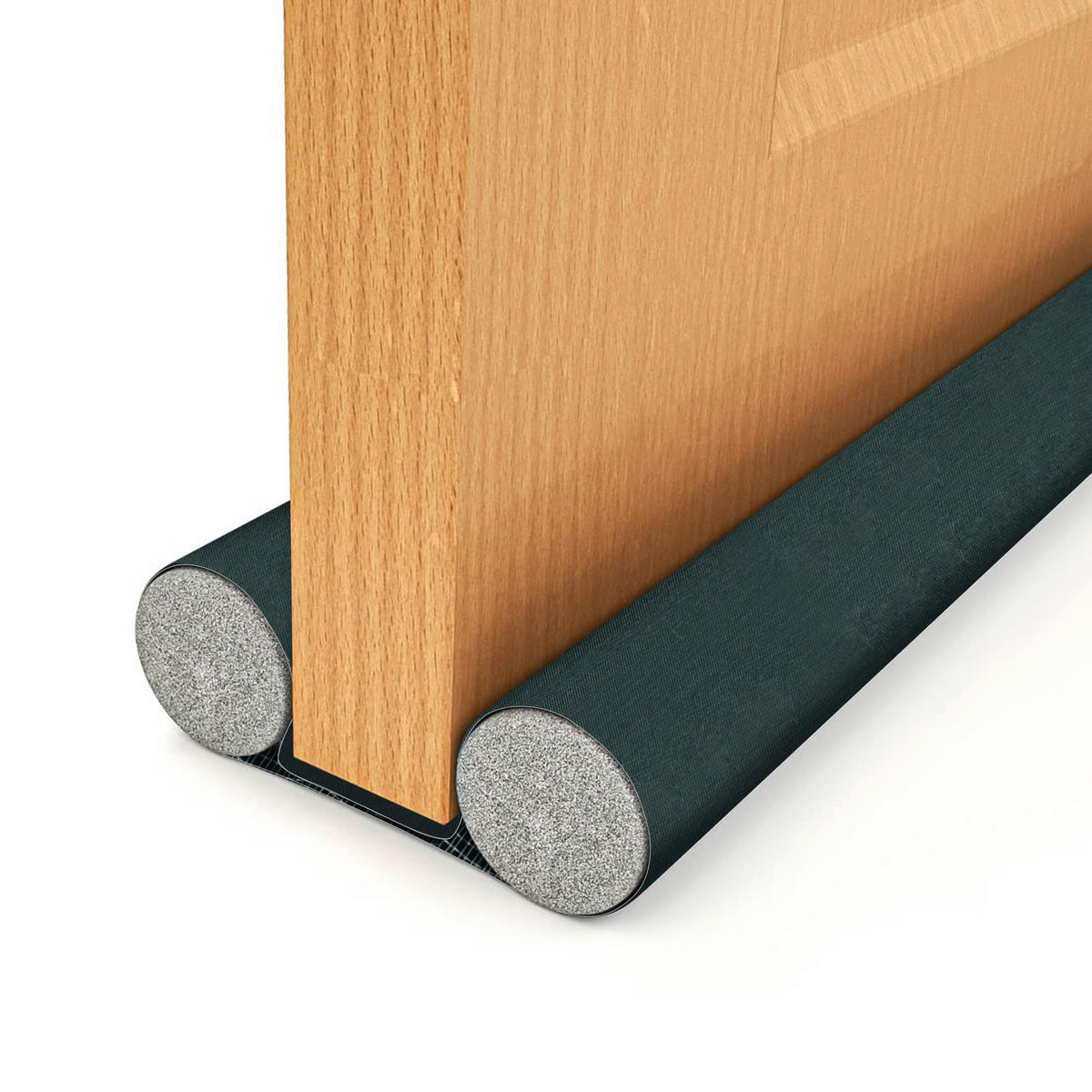 Doppeltürdichtung anthrazit B/L: ca. 3x95 cm Zugluftstopper anthrazit - anthrazit (3,00/95,00cm)
