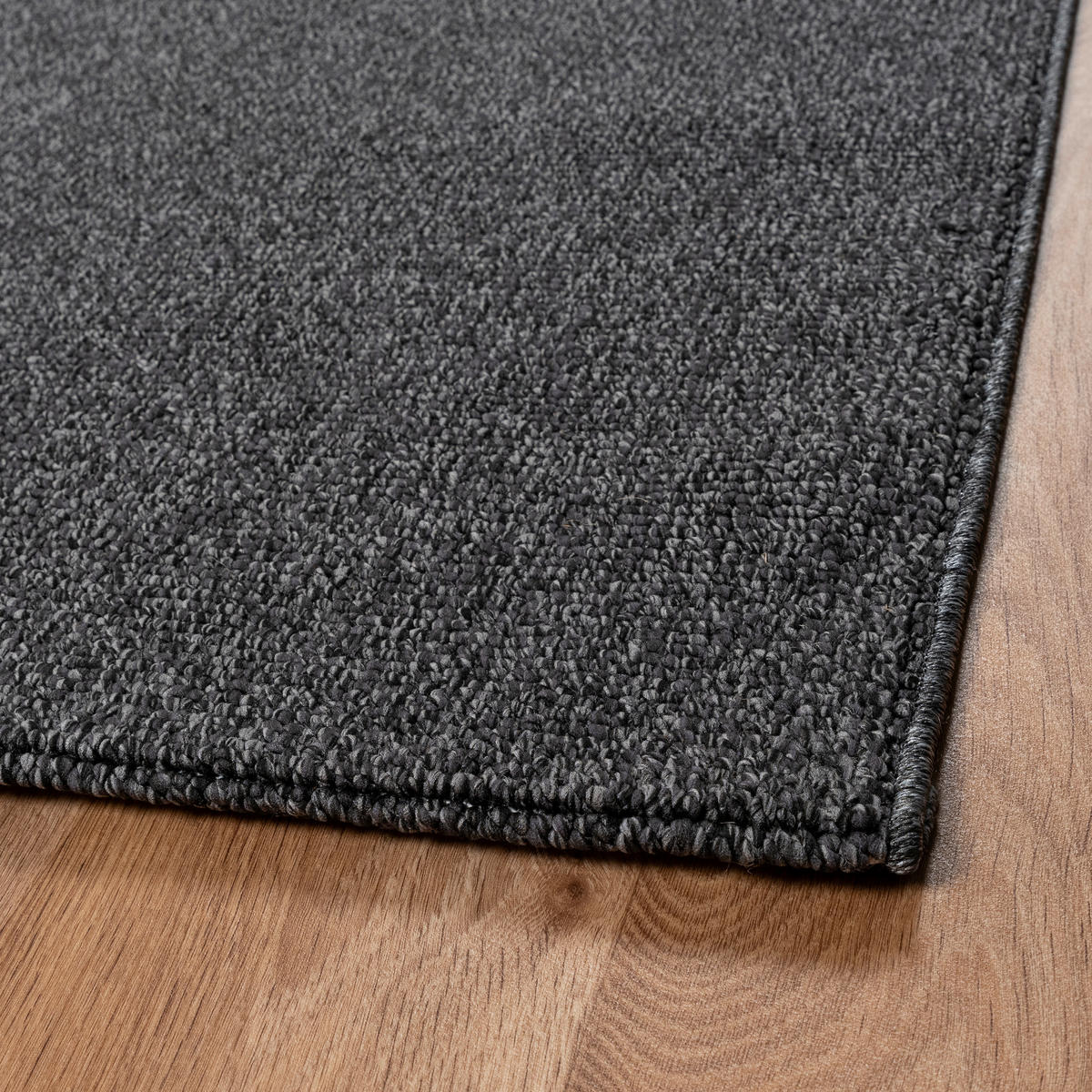 Sanat Teppich LORA PLUS anthrazit B/L: ca. 60x110 cm LORA PLUS - anthrazit (60,00/110,00cm) - Sanat