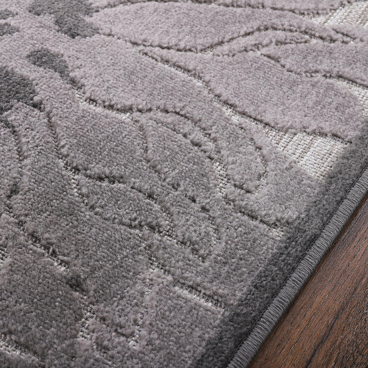 Sanat Outdoorteppich FLORAL grau B/L: ca. 200x290 cm FLORAL - grau (200,00/290,00cm) - Sanat