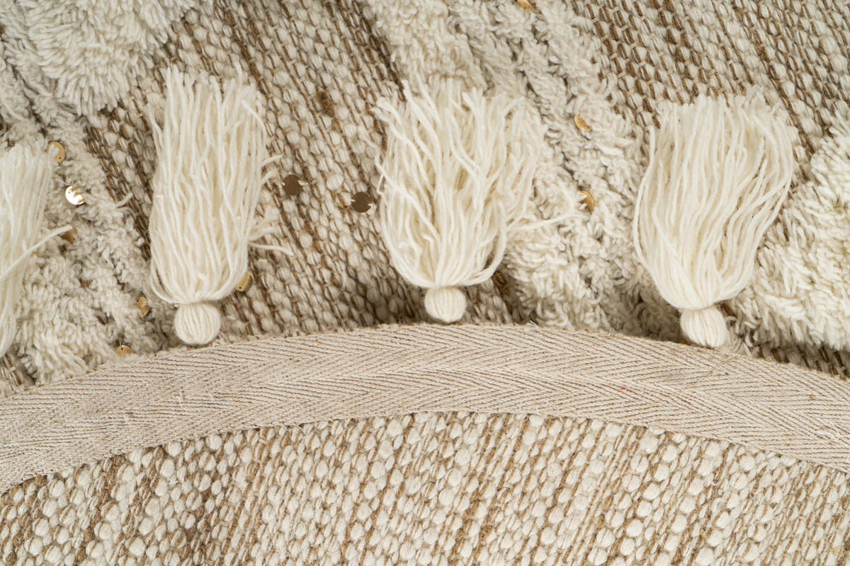 360Living Teppich Bohist khaki B/L/D: ca. 160x400x160 cm Bohist - creme/khaki (160,00/400,00cm) - 360Living