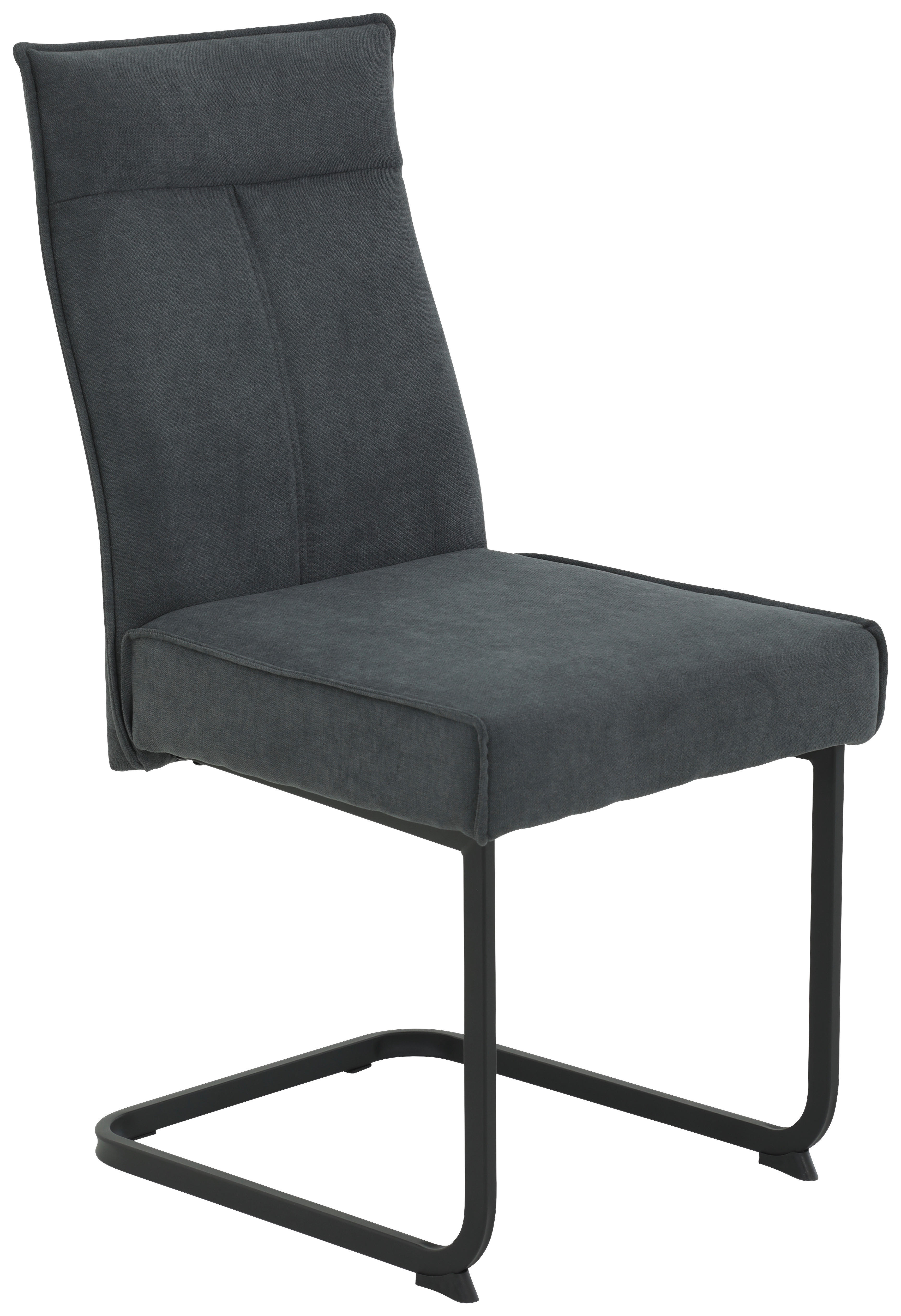 Schwingstuhl Nina anthrazit Webstoff B/H/T: ca. 48x97x68 cm Nina - schwarz/anthrazit (48,00/97,00/68,00cm)
