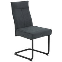 Schwingstuhl Nina anthrazit Webstoff B/H/T: ca. 48x97x68 cm Nina - schwarz/anthrazit (48,00/97,00/68,00cm)