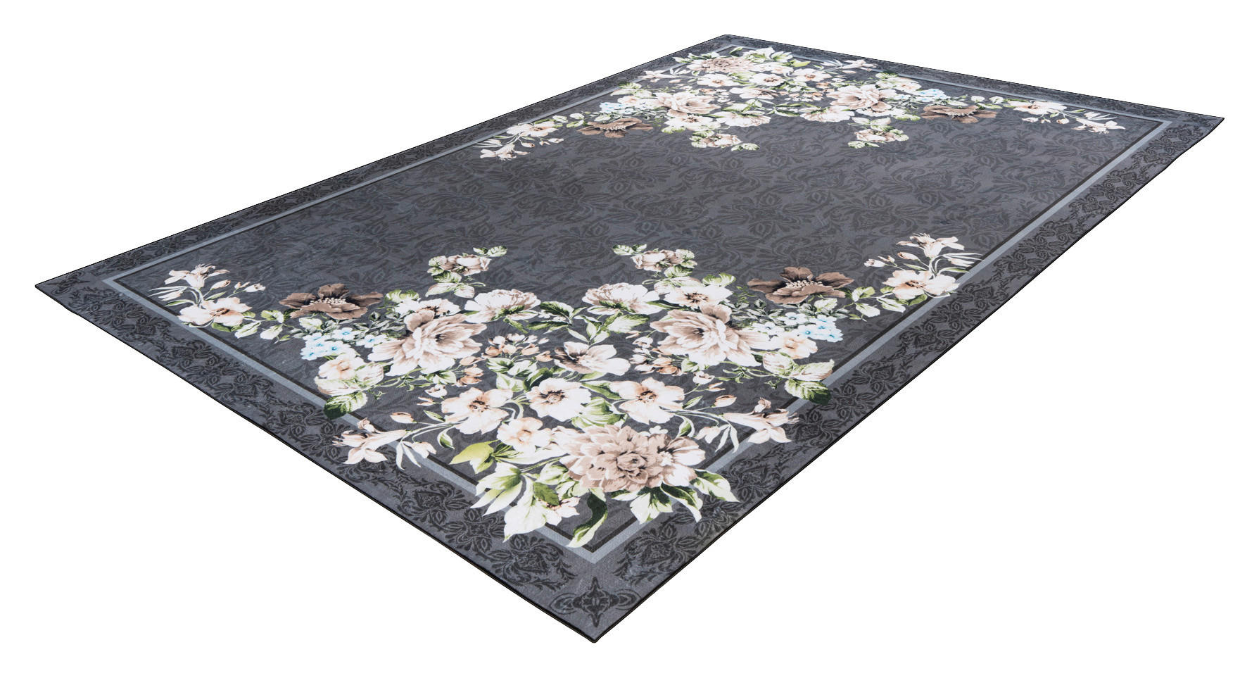 Obsession Teppich My Tranquil grau B/H/T/L/D: ca. 160x0,6x0x230x0 cm My Tranquil - grau (230,00/160,00/0,60cm) - Obsession