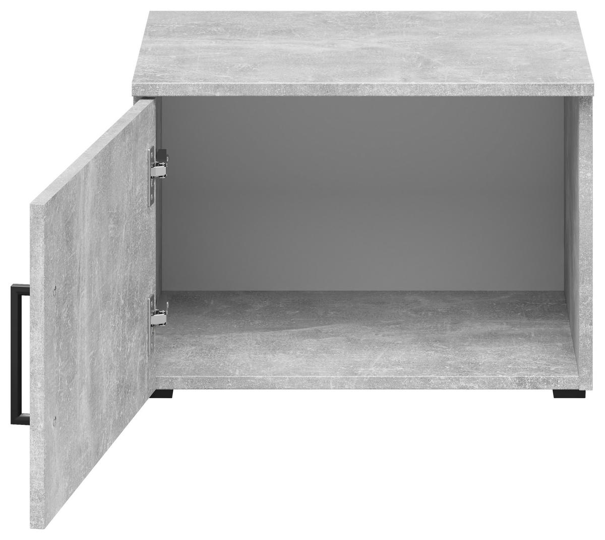 Aufsatz Multi-Stauraum Typ 53 Beton Optik B/H/T: ca. 50x35x40 cm Multi-Stauraum Typ 53 - Beton (50,00/35,00/40,00cm)