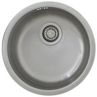 Respekta Einbauspüle Portland 446 Edelstahl Edelstahl T/D: ca. 17x44,6 cm Portland 446 - Edelstahl (44,60cm) - Respekta