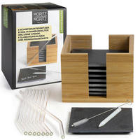 Moritz & Moritz Untersetzerset multicolor Schiefer Untersetzerset_19tlg. - multicolor - Moritz & Moritz