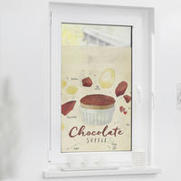 LICHTBLICK Fensterfolie Chocolate  Chocolate beige braun B/L: ca. 50x100 cm Chocolate - beige/braun (50,00/100,00cm) - LICHTBLICK