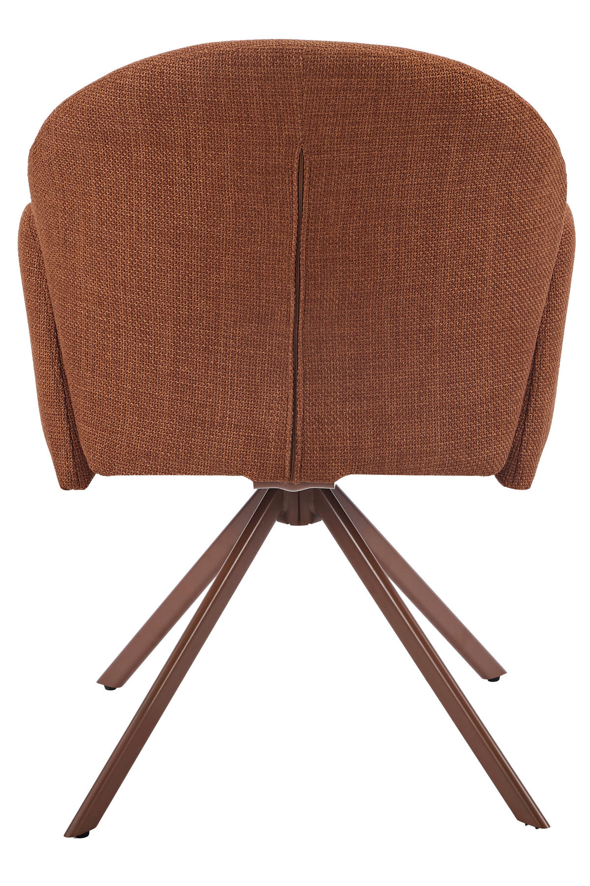 Drehstuhl Holly Kupfer Microfaser Webstoff B/H/T: ca. 57x84x61 cm Holly - Kupfer (57,00/84,00/61,00cm)
