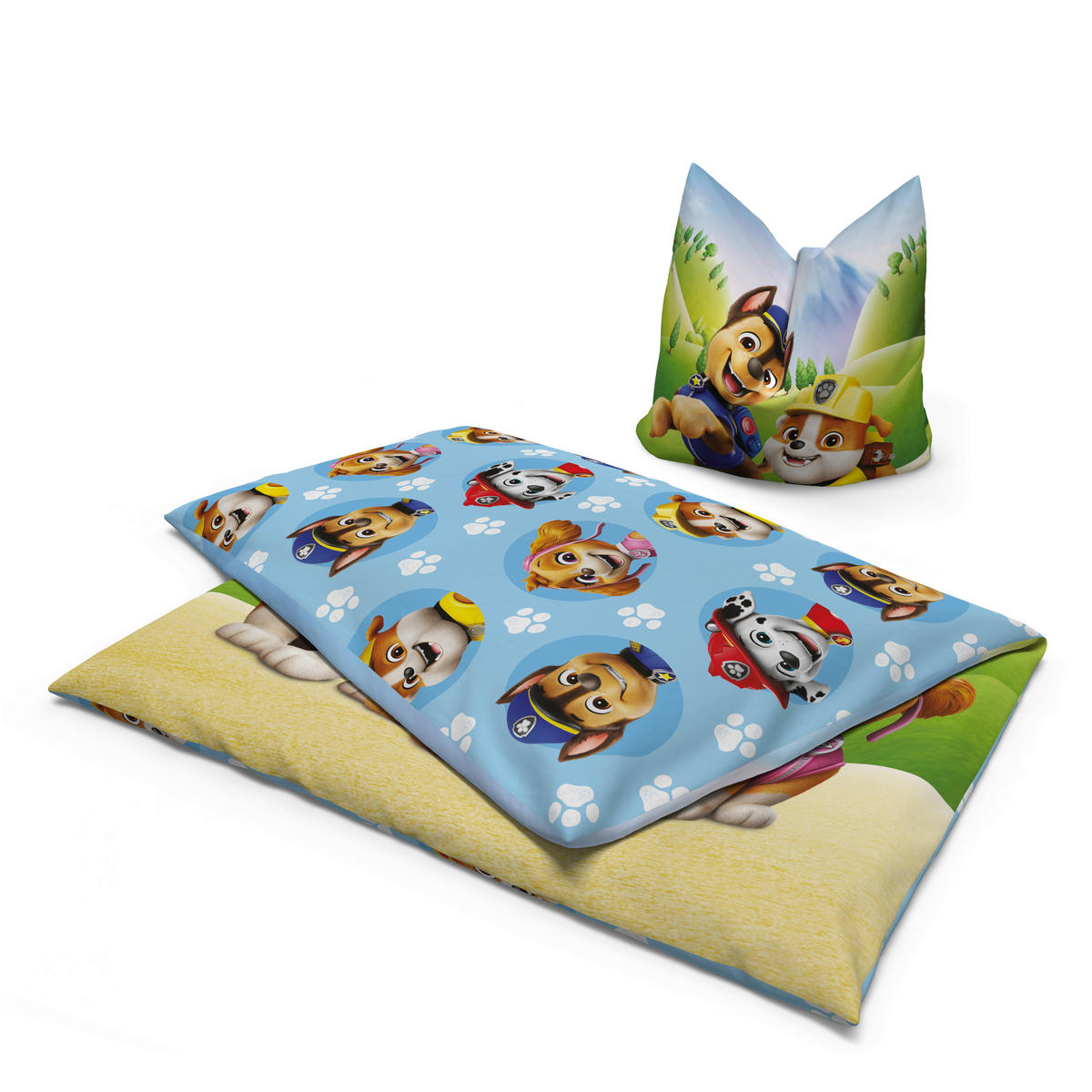 Microfaser Bettwäsche Bettwäsche_Microfaser_Paw_Patrol - bunt (135,00/200,00cm) - Paw Patrol